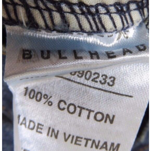 Pacsun Bullhead Denim Co Slim Destroyed Dark Jeans NWT - Picture 6 of 10